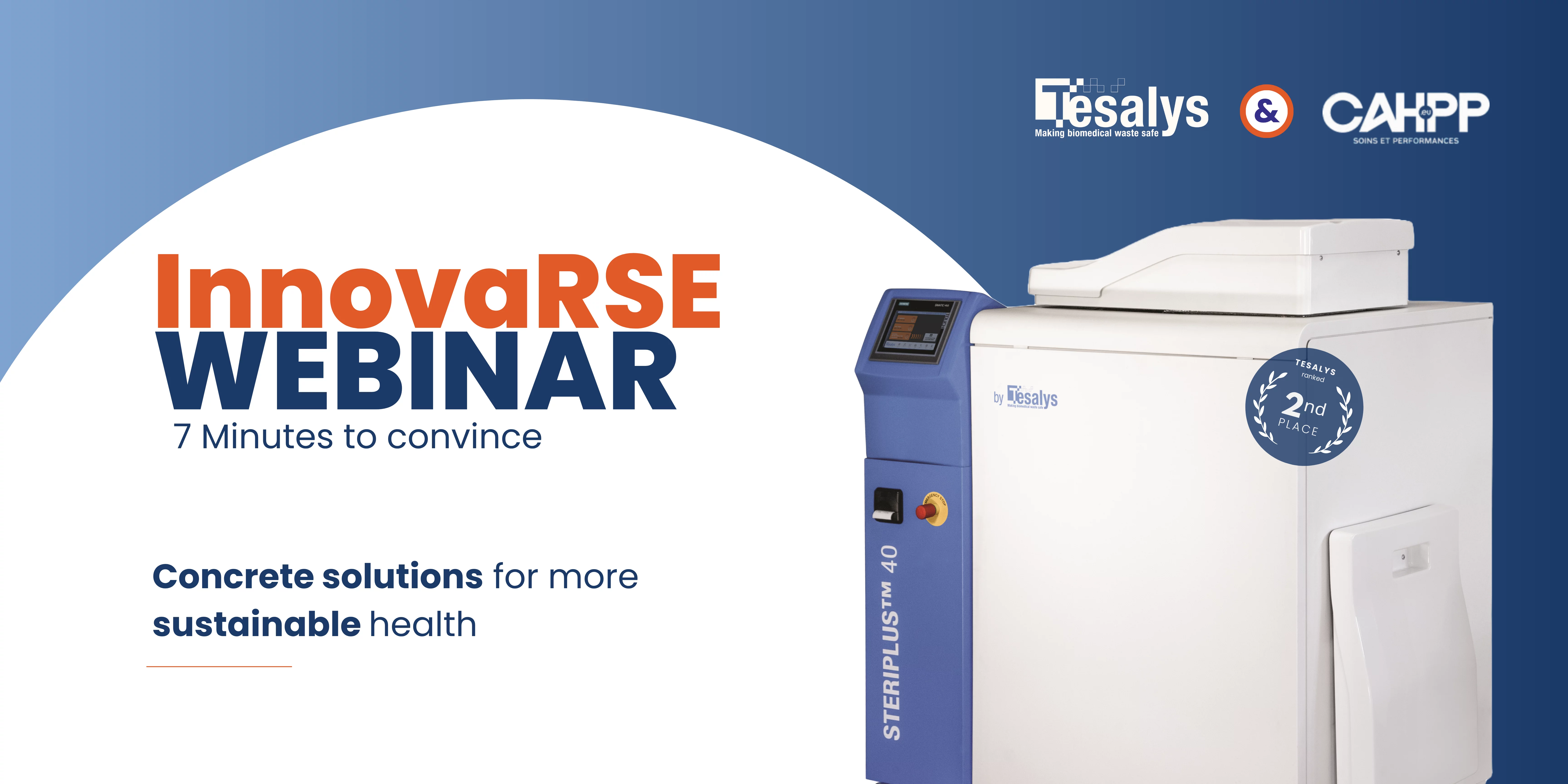 Tesalys at the CAHPP InnovaRSE Webinar | Sustainable Healthcare